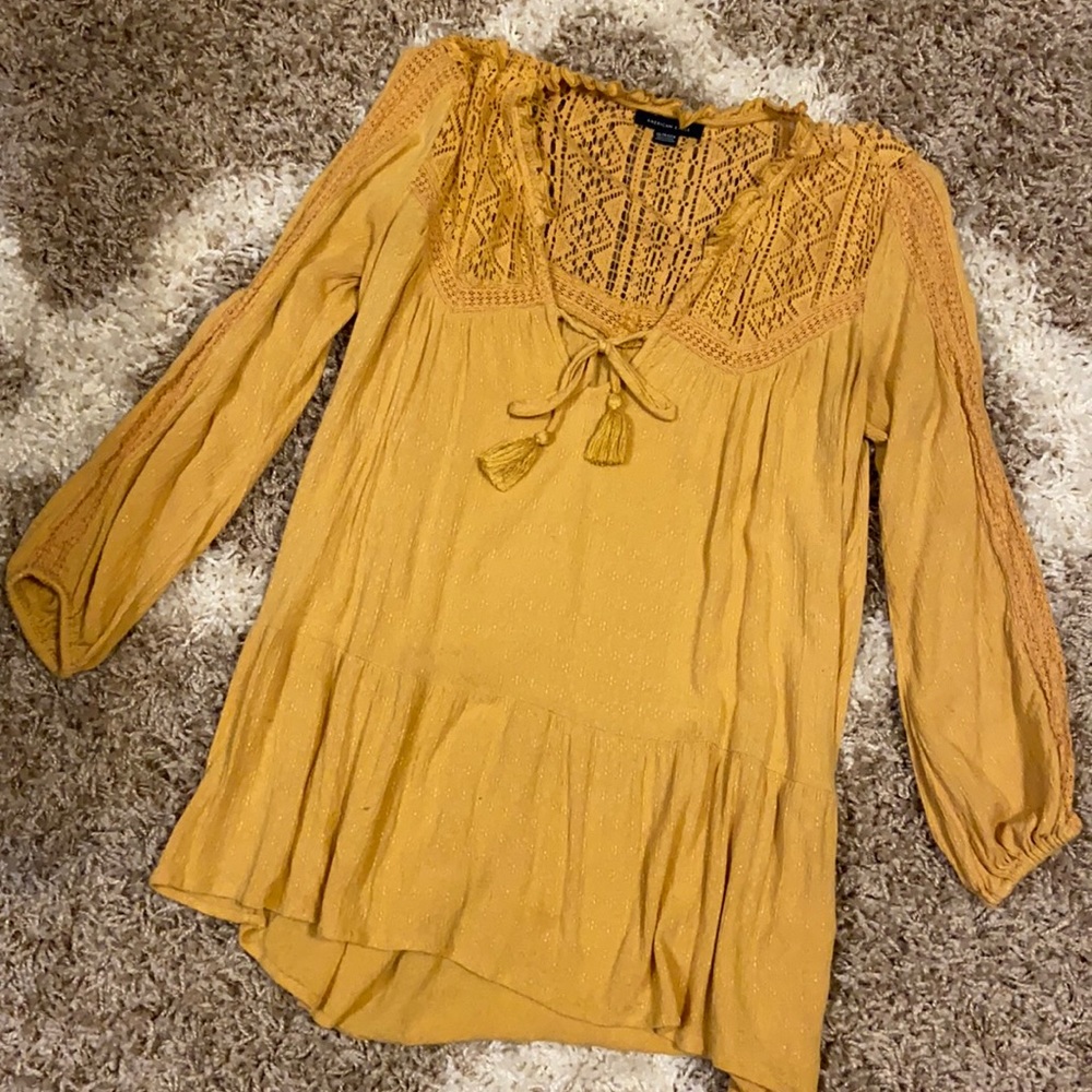 Flowy blouse. American eagle.